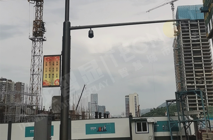 灯杆屏厂家,灯杆屏