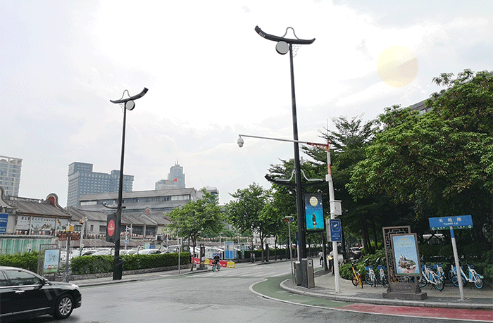 佛山灯杆屏
