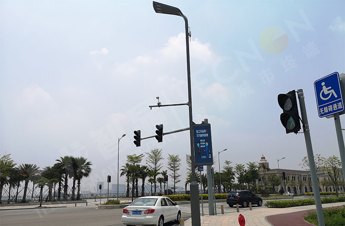 商圈智慧路灯屏 “政府+运营商” 共建模式