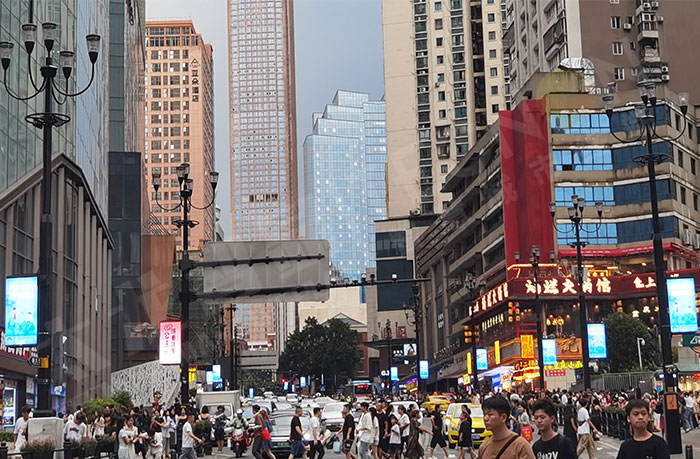 智慧路灯屏商圈引流方案