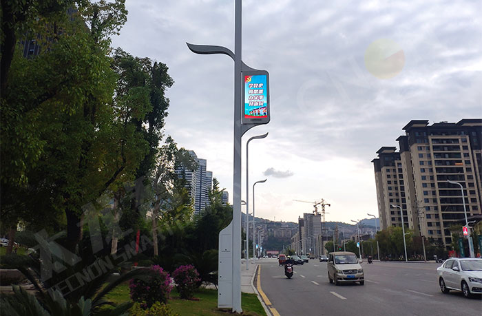 智慧灯杆屏场景融合应用 智慧灯杆屏场景融合应用