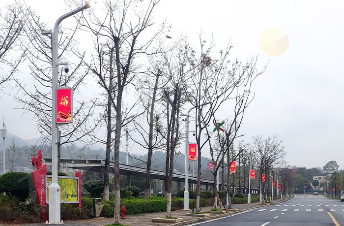 整路段智慧LED灯杆屏落地案例.jpg 整路段智慧LED灯杆屏落地案例.jpg